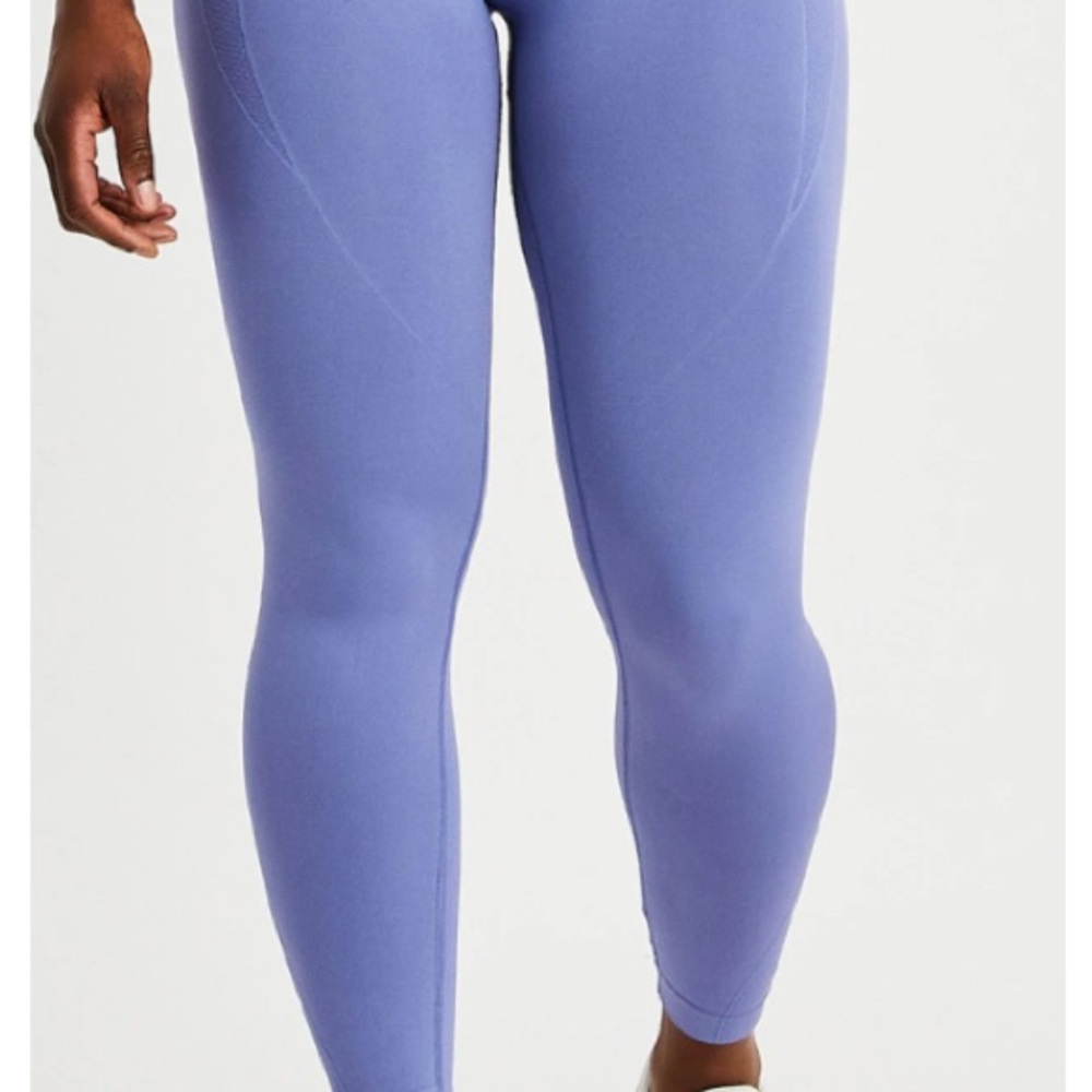AYBL Blue High-Waisted Leggings for Activewear